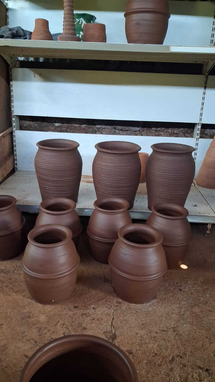 Handmade Kenyan clay pots various sizes